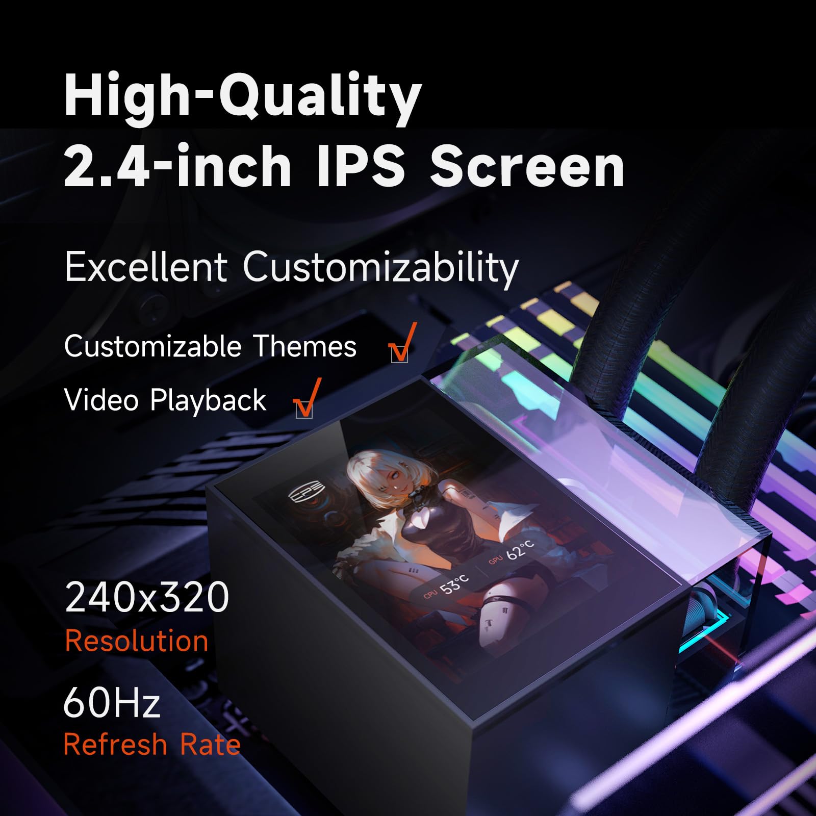 Amazon.co.jp: PCCOOLER AIO CPUクーラー液体冷凍庫 - 3パック F5 R120